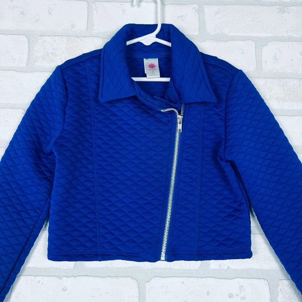 total girl quilted moto
